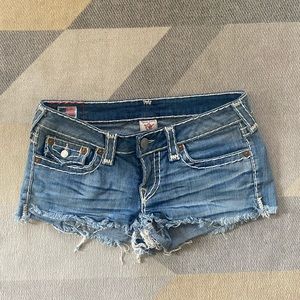 True Religion Cut Off Shorts